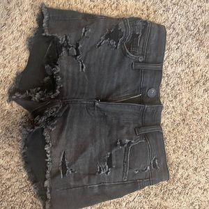 Brand new American eagle ripped black shorts
